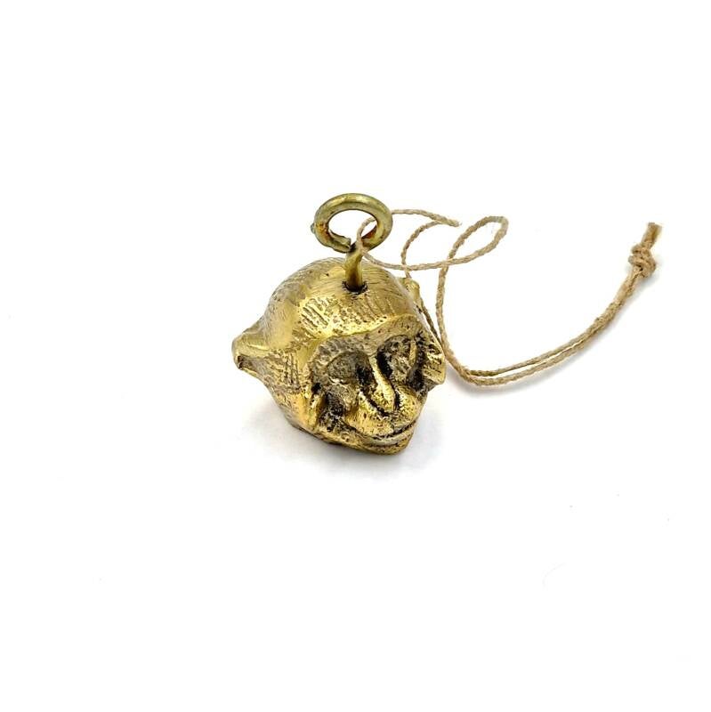 deco hanger - apenkop - goud