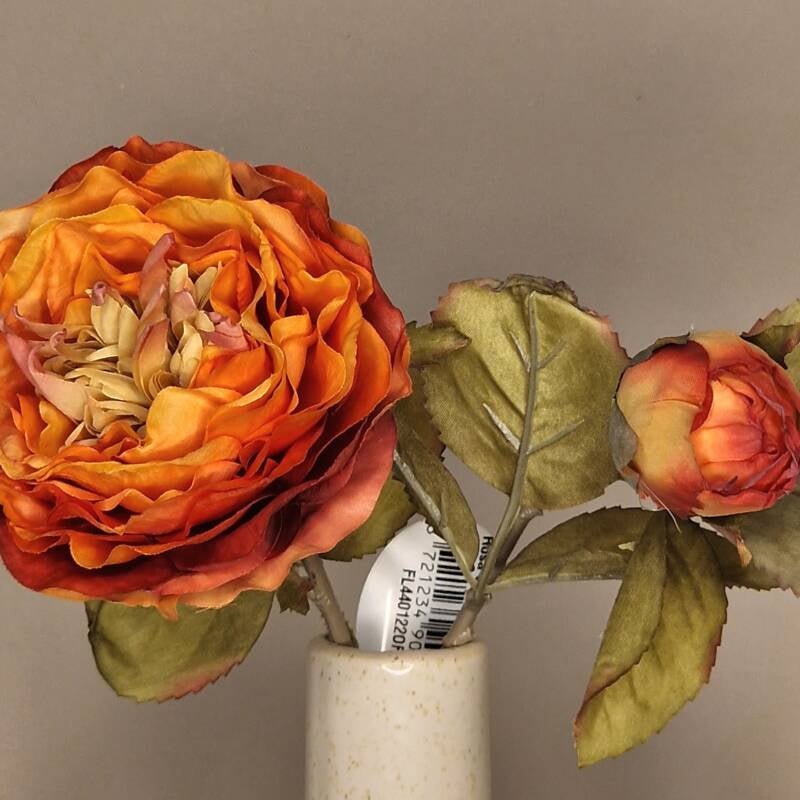 Zijdebloem - roos /