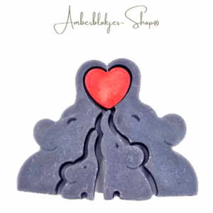 aroma ornament - family puzzel / olifant — Orange and Cinnamon