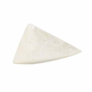 schaaltje schelp - driehoek - wit