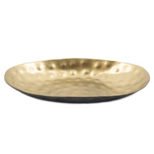 SCHAALTJE OVAAL ZWART/GOUD