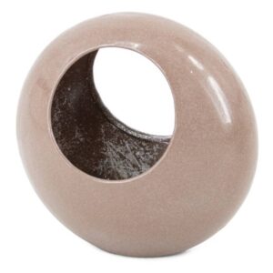 theelichthouder - standing egg/roze