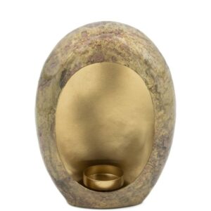 Standing egg vintage gold #5482