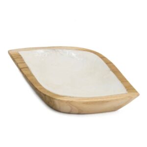 schaaltje schelp + hout