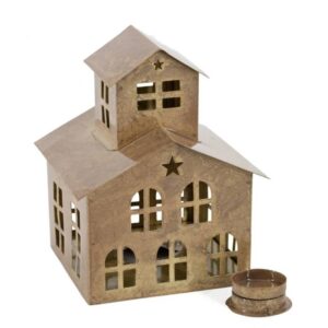 Waxinehouder huisje #5938