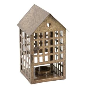 Waxinehouder huisje #5943