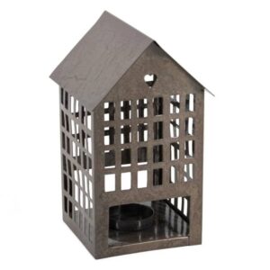 Waxinehouder huisje #5946