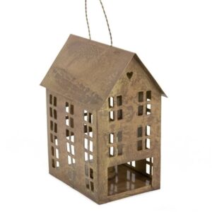 Waxinehouder huisje #5948