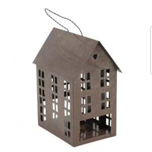Waxinehouder huisje #5951
