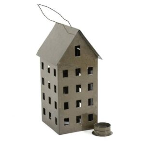 Waxinehouder huisje #5955