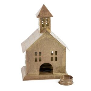 Waxinehouder huisje #5958