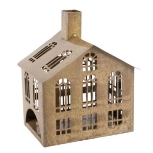Waxinehouder huisje #5975