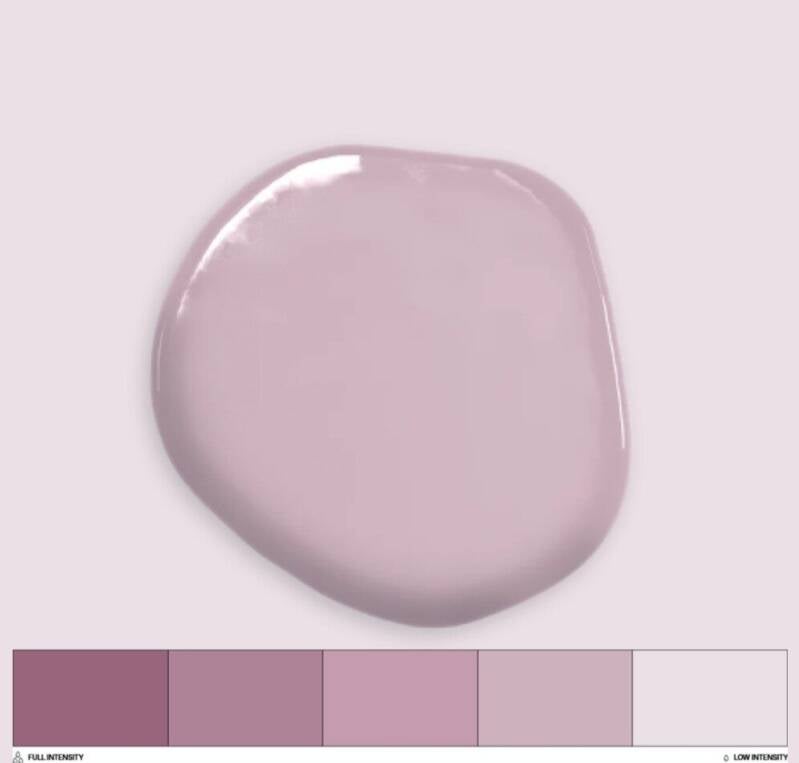 'chunky' kaarsen zand - mauve