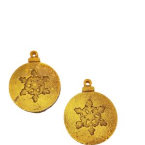 Hang ups kerstbal per 2 stuks
